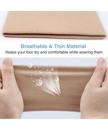 eYotto 1pair Compression Ankle Support Sleeve Breathable Ankle Wrap for Stabilize Ligament Relieve pain Arch Sport Stabilize Ligaments - For Swelling and Sprained Ankle Arthritis Recovery Injury Nude XL (Pack of 2) - Buy Online on GoSupps.com