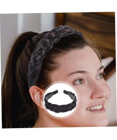 CRILSTYLEO Braided Headband Hair Decor Supply Outdoor Headband Women Headband Synthetic Hair Headband Braided Wig Headband Braid Hair Hoops Plaited Wig Headband Hair Supply Novel Headband - Buy Online on GoSupps.com