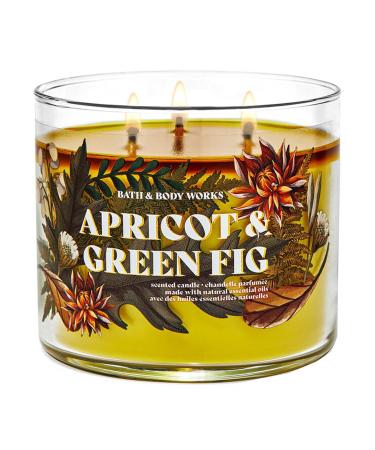White Barn Apricot & Green FIG 3-Wick Candle 14.5 Ounce
