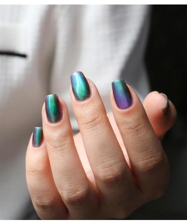 EONFAVE Holographic Nail Varnish - Chrome Nail Polish - White Shimmer Glitter Polish -Holographic Nail Varnish - Non Toxic Water Based Formula Glitter Nail Varnish - Long Lasting Women Girl Holographic Sliver - Buy Online on GoSupps.com