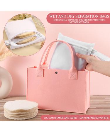 Yousoontic Merino Wool Nursing Pads | Reusable & Washable Breast Pads for Breastfeeding | 6 Pack with Wash Bag | Eco-Friendly Nursing Pads - Buy Online on GoSupps.com