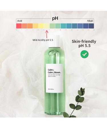 Calm Calm Down CICA Ampoule Toner Daily Hydrating & Soothing Toner for Sensitive, Acne-Prone Skin with Centella & Madecassoside | Korean Skincare 8.45 fl.oz - Buy Online on GoSupps.com