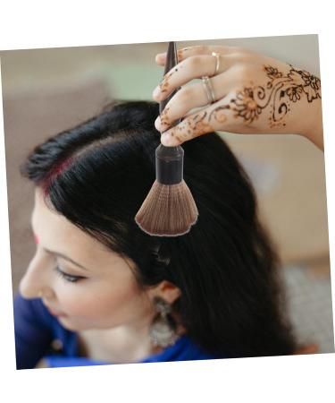 Ipetboom Hair Brush Hair Duster for Barbers Hair Cutting Brush Neck Brush Barber Hair Cutting Accessories Barber Supplies Barbers Brush Barber Brush Duster Brush Long Handle Wood - Buy Online on GoSupps.com