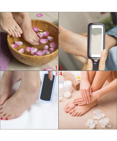 3-Piece Colossal Foot File Kit - Professional Pedicure Tools for Callus Remover, Dead Skin, and Smooth Heels - Buy Online on GoSupps.com