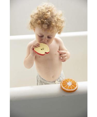 Buy Oli & Carol Pepita the Apple Teething Ring & Bath Toy - Natural Rubber Safe for Babies | International Shipping - Buy Online on GoSupps.com