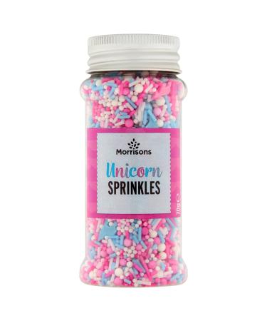 Morrisons Unicorn Sprinkles Cake Decorations 70G