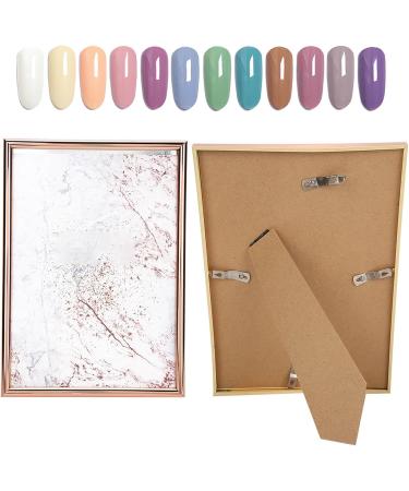 OKJHFD Nail Display Book Nail Art Color Chart Display Board Stand Nail Tip Gel Polish Color Display Card Frame for Nail Art Showing - Buy Online on GoSupps.com