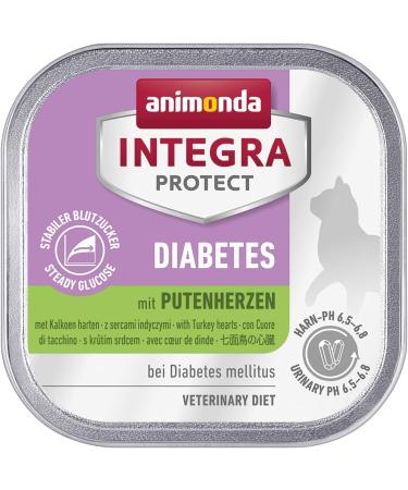 Animonda Integra Protect Wet Cat Food - Diabetes Care Adult Mix Pack 6 x 100g - Optimal Nutrition for Cats - Buy Online on GoSupps.com