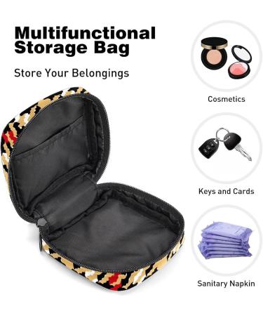 Womens Bonds Storage Pockets Still Pad - Multi Color Plaid Portable Period Kit Bag | Feminine Product Bag for Women & Girls - Buy Online on GoSupps.com