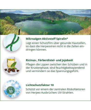 Buy Ilon Lip Cream HS Savings Set - 2x3ml | Antiviral Protection for Lip Herpes | Daily Care with Microalgae Spiralin  - Buy Online on GoSupps.com