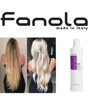 FANOLA NO YELLOW Anti-Yellowing Shampoo Pack of 1 (2 x 1000 ml) - Buy Online on GoSupps.com