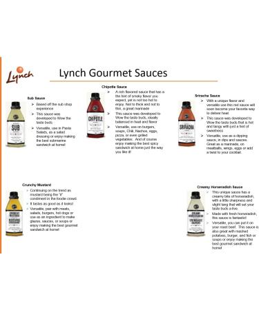 Lynch Foods Limited Lynch Honey Garlic Sauce - 375 ml 375 ml (Pack of 1) - Buy Online on GoSupps.com