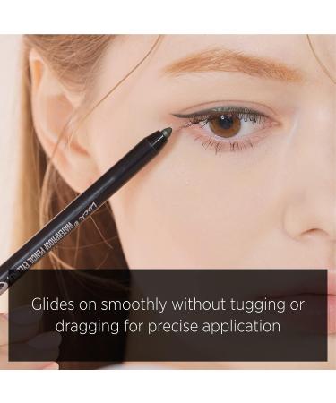 L.O.C.K. Color it Waterproof Pencil Eyeliner 01 Pearl Black - Long-Lasting & Smudge-Proof K-Beauty Eye Liner Stick - Buy Online on GoSupps.com