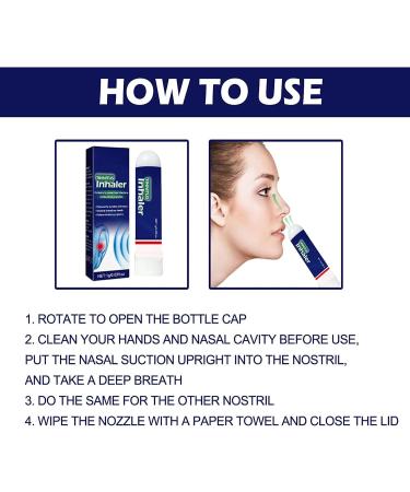 Instant Tinnitus Relief Nasal Inhalers Natural Nasal Inhaler Ear Ringing Relieving Inhaler Tinnitus Relief Treatment for Tinnitus Symptoms Difficult of Hearing Ear Help Stop Ear Ringing (1pcs) - Buy Online on GoSupps.com