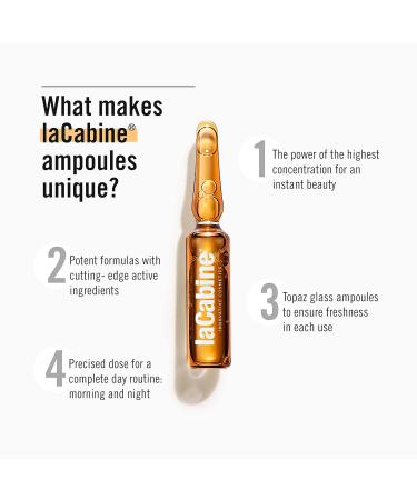laCabine 5x Pure Hyaluronic Ampoule Serum - Anti-Aging & Plumping with 5 Types of Hyaluronic Acid & Ceramides | International Shipping - Buy Online on GoSupps.com