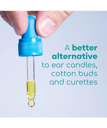 Medi Grade Olive Oil Ear Drops 10ml - Natural Wax Removal for Blocked Ears - Softens & Removes Hardened Buildup - With Pipette Dropper - Buy Online on GoSupps.com