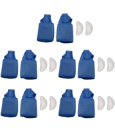 IGUATU 5 x Bunion Corrector with Gel Support for Women and Men Bunion Support Brace