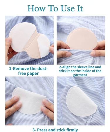 Underarm Sweat Pads (20 Pack) for Women and Men - Premium Disposable Underarm Shields for Hyperhidrosis - Comfortable, Non-Visible - Unflavored - Buy Online on GoSupps.com