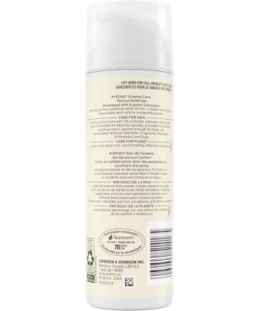 Aveeno Eczema Care Rescue Relief Treatment Gel Cream with Colloidal Oatmeal Skin Protectant Instantly Soothes & Cools Itchy Dry Skin Flare-Ups Steroid & Fragrance Free 150 mL - Buy Online on GoSupps.com