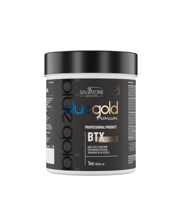 SALVATORE Blue Gold Premium BTX Traitement Professionnel pour Cuticules Capillaires 1 kg