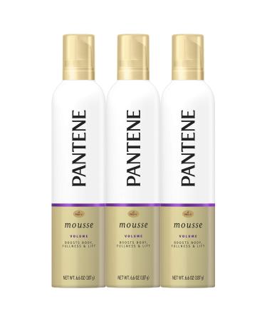 Pantene Mousse 6.6 Ounce Pack of 3
