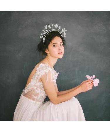 Beaupretty Star Headband Christmas Headband Rhinestone Glitter Star Headband Xmas Hair Accessories New Year Headband for Party Festival Holiday Birthday - Buy Online on GoSupps.com