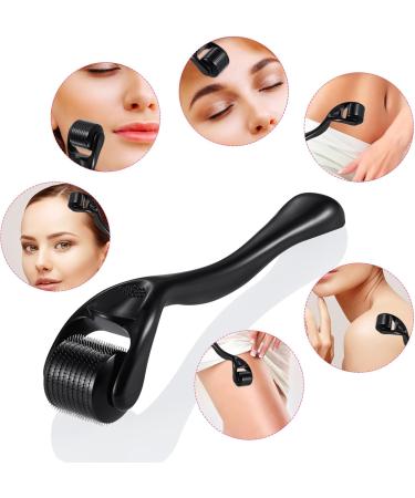 Zephyrcraft 2-Piece Dermaroller Set | 540 Needles for Face Body & Beard Growth | Microneedling Roller for Men & Women | Hair Care & Skin Rejuvenation - Buy Online on GoSupps.com