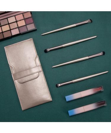 Blucent Eye Makeup Brushes Set Professional Eyeshadow Brush Kit with PU Bag Eye Brushes Set for Blending Eyeshadow Eyeliner Eyebrow 4 Pieces - Buy Online on GoSupps.com