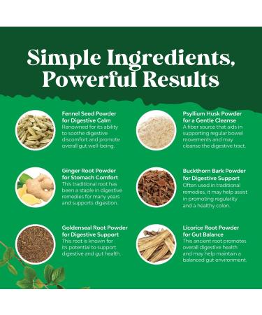 Bundle of Herbal Laxative Capsules with Probiotics and Colon Cleanser & Detox - Natural Colon Detox Digestive Support System - Lactobacillus Acidophilus Probiotic Supplement Body Cleanse - Buy Online on GoSupps.com