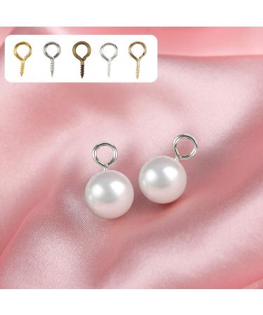 HUIHUIBAO 100pc Small Screw Eyes Pin Hook for Jewelry Making DIY Crafts 6x13mm Antique Bronze - Buy Online on GoSupps.com