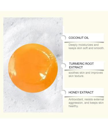 Soft 7 Turmeric With Honey Soap Soft 7 Turmeric With Honey Oil For Skin Soft7 Body Oils Soft 7 Turmeric Oil For Lightening Dark Skin Turmeric Super Whitening Oil (Soap 1PC) - Buy Online on GoSupps.com