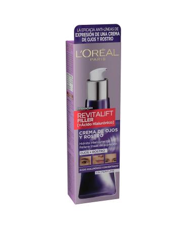 Buy L'Or al Paris Revilafit Filler Eye & Face Cream 30ml - Anti-Aging Hyaluronic Acid Deep Hydration Fragrance-Free Multi-Zone Efficacy | International Shipping - Buy Online on GoSupps.com