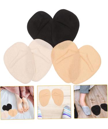 3 Pairs High Heels Forefoot Metatarsal Pads - Comfortable Gel Inserts for Women & Girls - Invisible Cushion Heel Support - Buy Online on GoSupps.com