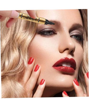 Eyebrow Pencil Liquid Eyebrow Pen 2 in 1 Dual-ended Eyebrow Waterproof & Long Lasting Liquid Eyeliner Pen Four-tip Brow Pencil for Women Gift Light Coffee - Buy Online on GoSupps.com