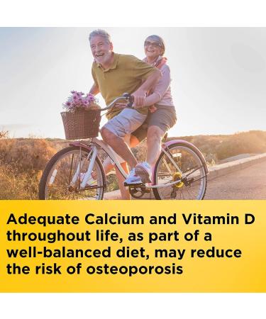 Nature Made Calcium 600mg with Vitamin D3 - 220 Tablets | Bone Support Supplement - Buy Online on GoSupps.com