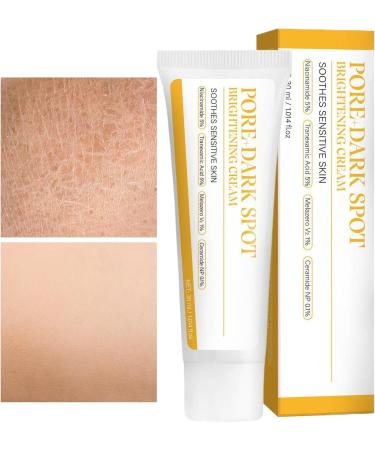  Hjatirace Brightening Cream Fast Absorption 30ml Pore Repair Lotion Anti-Scar Cream Brightening Enhancer For Men Women Body Whitening Whitening Face Neck - Buy Online on GoSupps.com