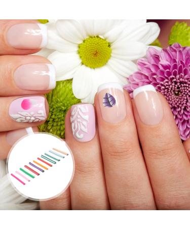 FOMIYES 50pcs nail art canes sticks DIY nail art claycanes clay ornaments nail tech accessories fruit nail stickers nail jewelry nail art stickers polymer clay 3d do it yourself - Buy Online on GoSupps.com