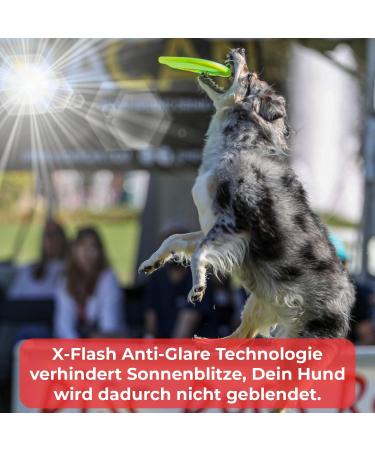 Buy Hyperflite K10 Jawz Bite-Proof Dog Frisbee - Yellow with X-Flash Anti-Glare for Ultimate Outdoor Fun | International Shipping Available - Buy Online on GoSupps.com