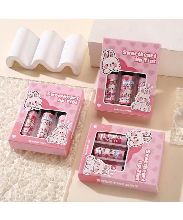 Fyrdyn Lip Gloss For WomenCaring Lip Gloss 3 Pieces 3 Pieces Long Lasting Moisturizing Tint Beauty Product for Valentines Day Christmas Mothers Day - Buy Online on GoSupps.com