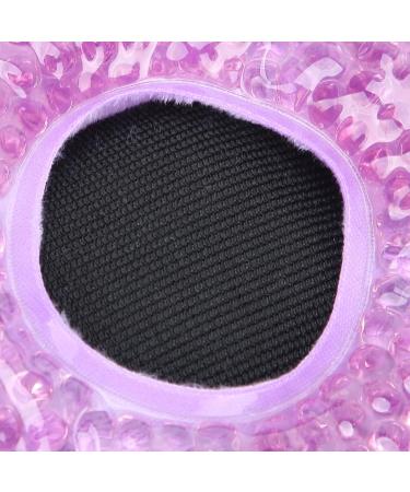 Knee Ice Packs for Pain Relief - Hot & Cold Therapy Wrap with Plush Backing - Reusable Gel Beads Ice Packs for Knee - Purple - Buy Online on GoSupps.com