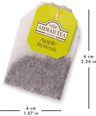 Ahmad Tea Fruit Tea Selection 20 Count - Black Tea - 20 Teabag Sachets | Pack of 1 - Buy Online on GoSupps.com