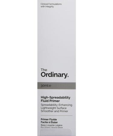 The Ordinary High-Spreadability Fluid Primer 30ml - Lightweight Primer for Smooth Makeup Application - Buy Online on GoSupps.com