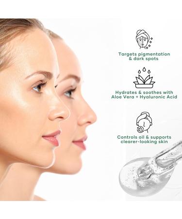 Hevencraft Facial Serum for Daily Skincare Lightweight & Non-Sticky Face Serum for Men & Women Fast Absorbing Formula for All Skin Types 30 ml - Buy Online on GoSupps.com