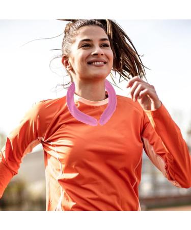 Neck Cool Tube - Cooling Tube for Neck | Wearable and Portable Body Cooling Product Cooling Neck Wraps for Camping Study Sports Offices Hiking Travel Shakven Pink - Buy Online on GoSupps.com