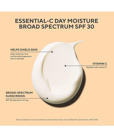 Murad Essential-C Day Moisture SPF 30 - Vitamin C Face Moisturizer - Brightens & Protects - 0.8 Fl Oz - Buy Online on GoSupps.com