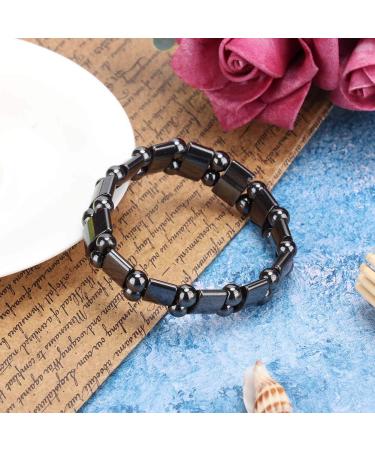 Fashionable health-magnette therapy bracelet to relieve joint pain to reduce fatigue and muscle tension to improve blood circulation and double-sided arch style
