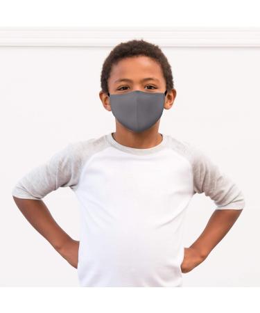 Weddingstar 3 Pack Washable Cloth Face Mask Reusable and Adjustable with Filter Pocket 3 count (Pack of 1) Grey - Buy Online on GoSupps.com