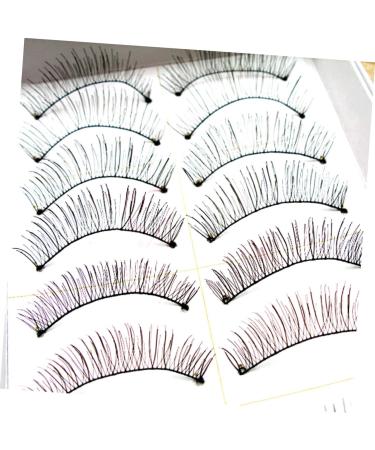 FRCOLOR 10 Pairs Fake Lashes False Eyelashes Long Natural Eyelashes Handmade Eyelashes False Long Eyelashes Manual - Buy Online on GoSupps.com