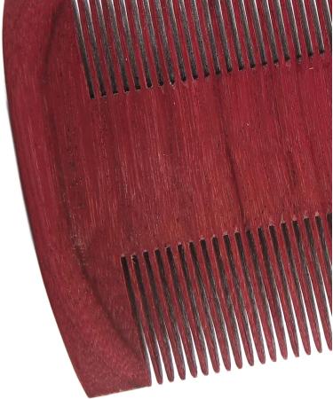 Professional Double Sided Lice Removal Comb - Wooden Fine Teeth Beard & Hair Styling Tool - Nits Removal - 10 x 6cm - Buy Online on GoSupps.com