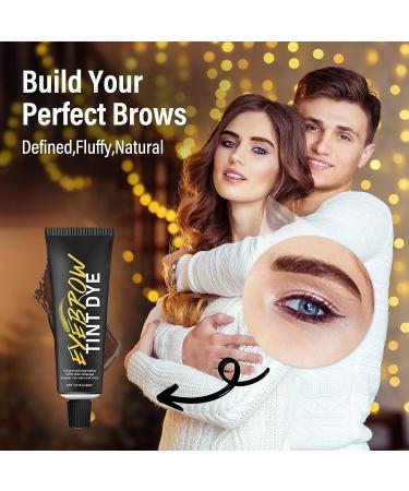 Maroon Eyebrow & Eyelash Color Kit for Salon & Home Use - Long-lasting Tint for Perfect Results - Buy Online on GoSupps.com
